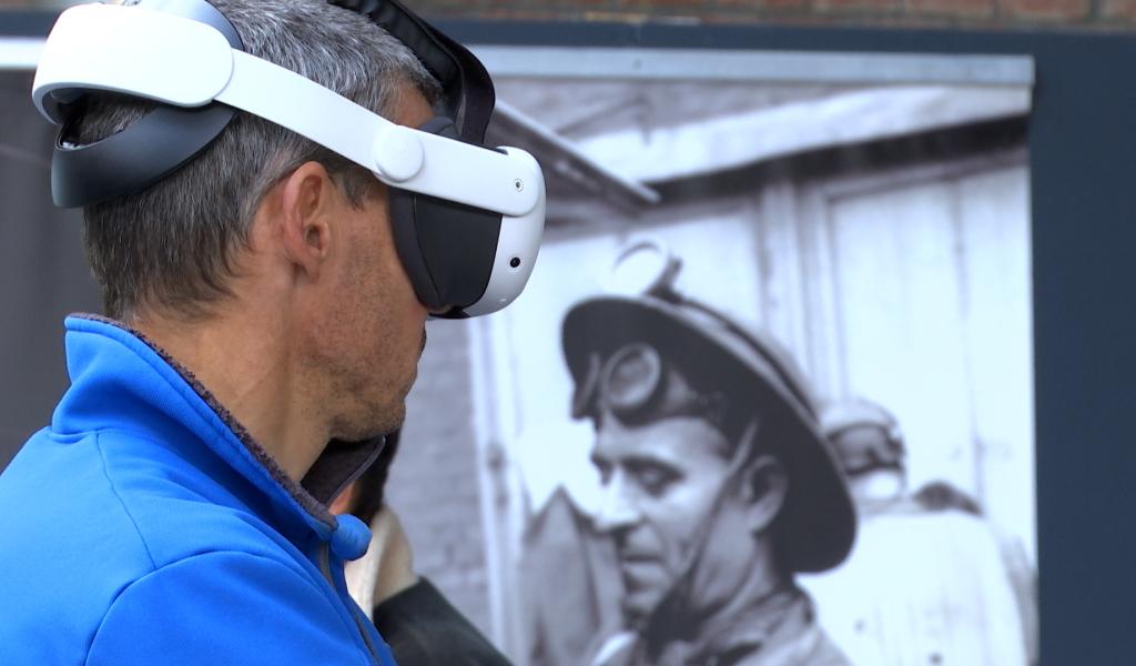 Marcinelle : Immersion dans la mine de 1956 grâce à la réalité virtuelle
