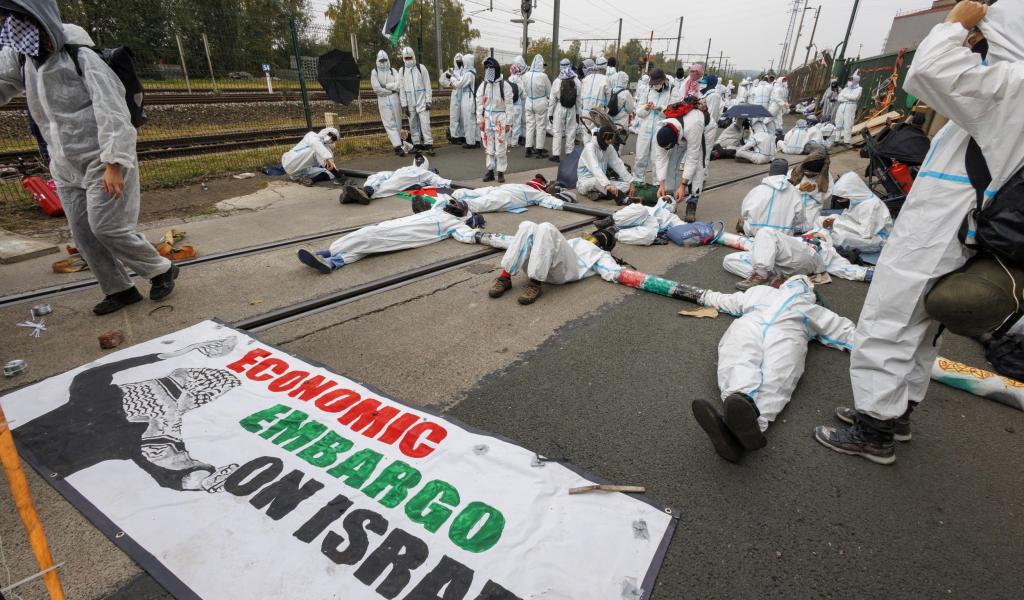 90 personnes arrêtées suite au blocage du site Industeel à Marchienne-au-Pont