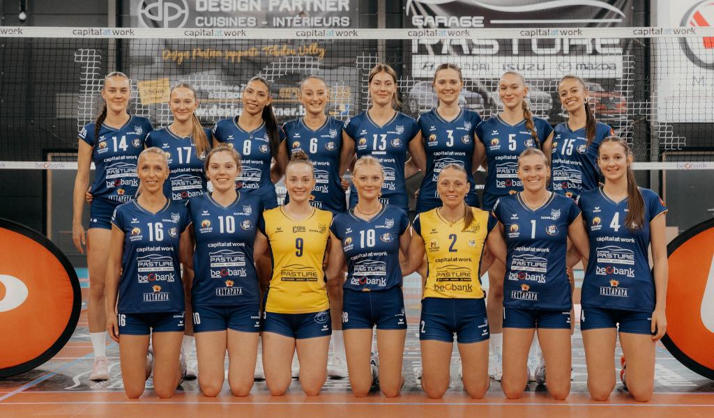 Coupe de Belgique de volley féminin : Tchalou et Roulers B complètent les quarts de finale