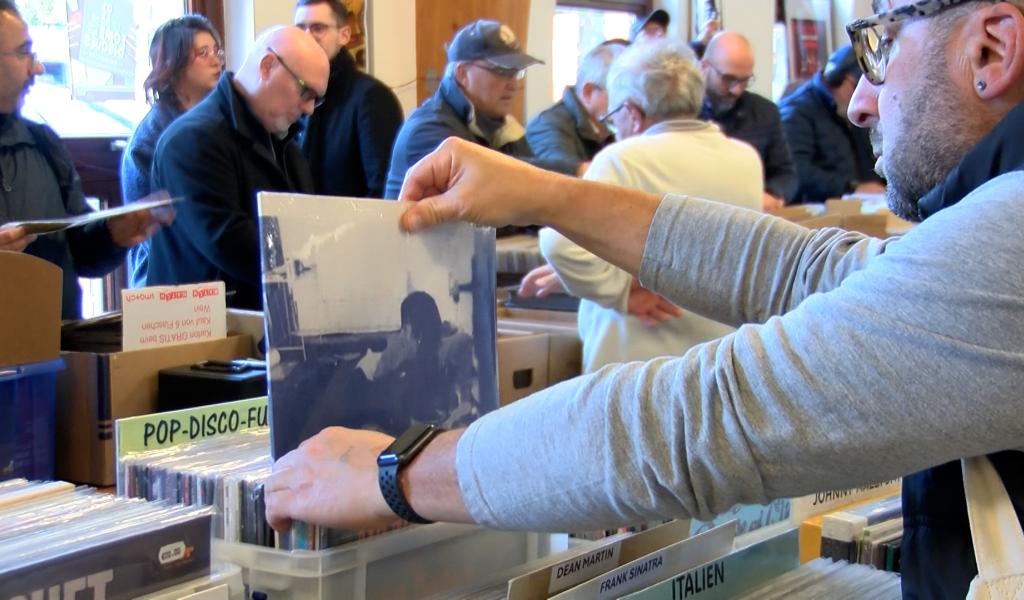 C Local : carton pour la 18ème Foire aux disques de Courcelles