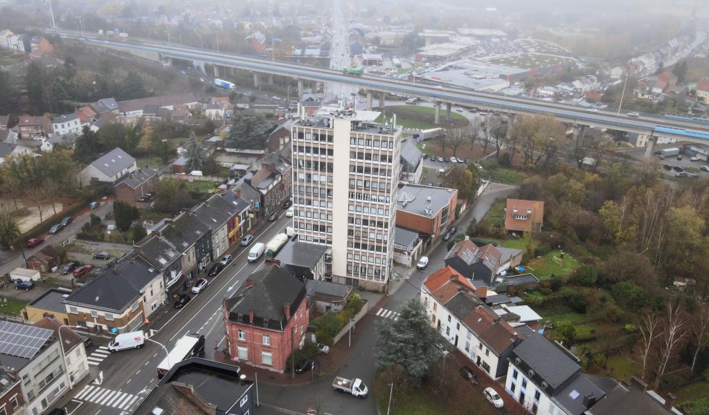 Un immeuble à Couillet menace de s’effondrer