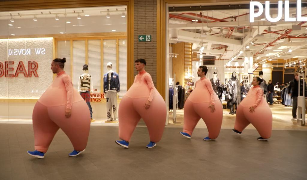 De drôles de bibendums ont déambulé dans Rive Gauche