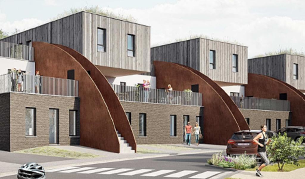 La Sambrienne pose la première pierre de 42 nouveaux logements