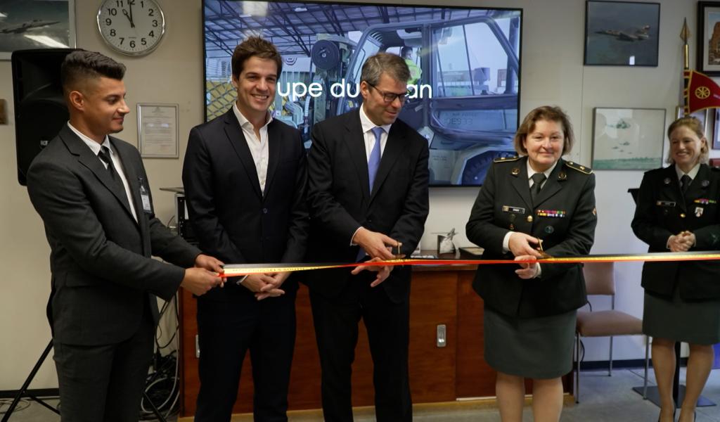 La Défense belge ouvre une nouvelle unité de contrôle des mouvements à Gosselies