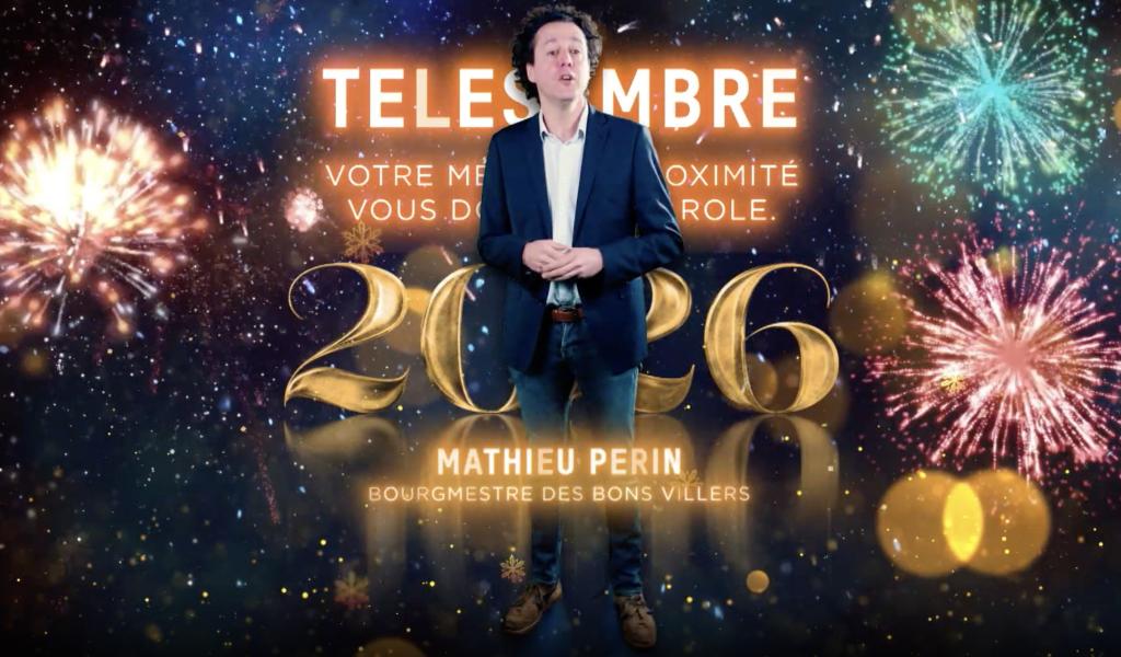 VOEUX 2026 : Mathieu PERIN, Bourgmestre des Bons Villers
