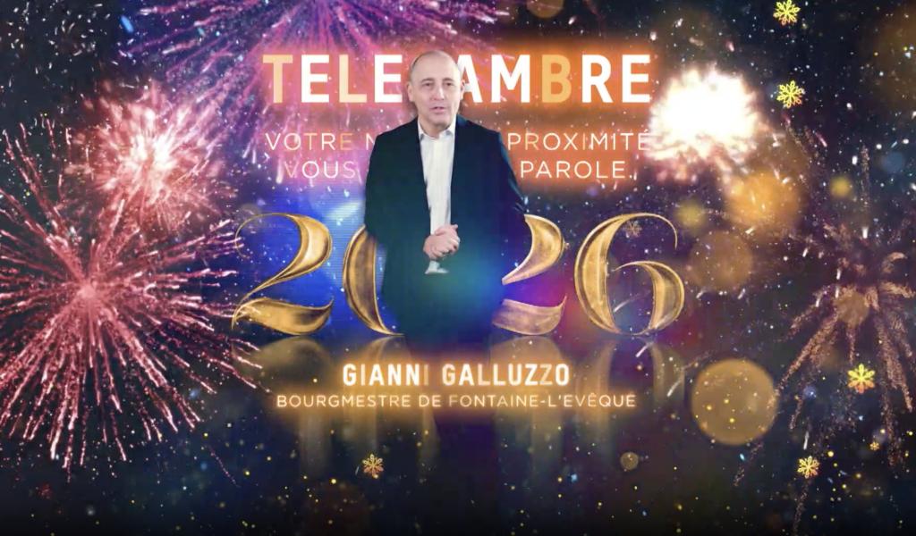 VOEUX 2026 : Gianni GALLUZZO, Bourgmestre de Fontaine-l'Evêque