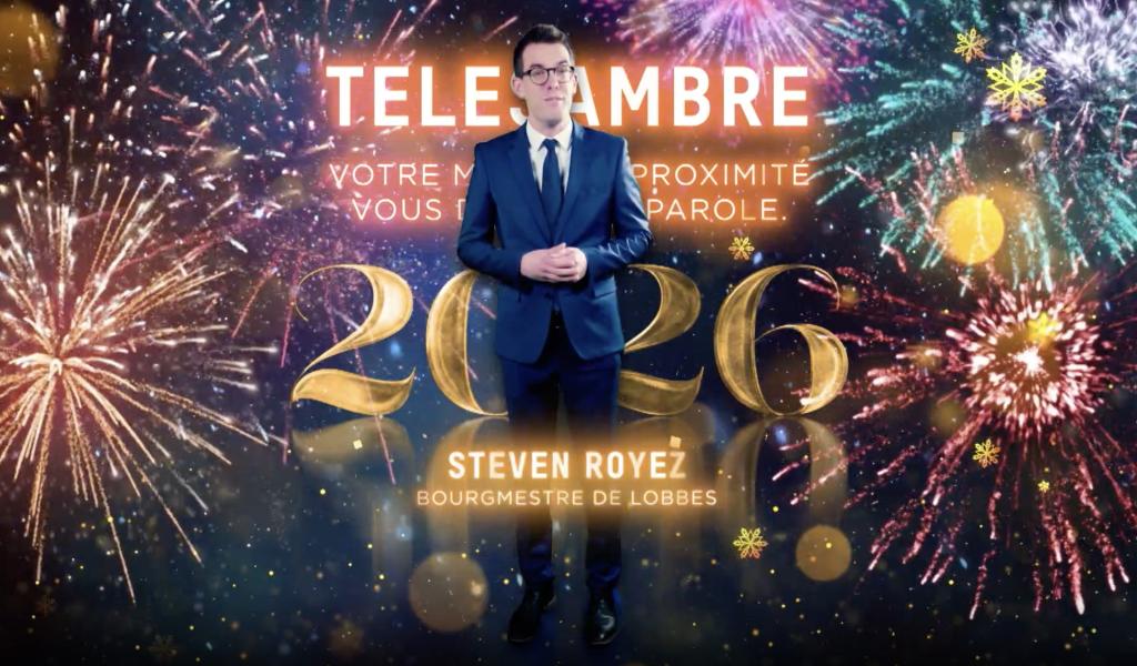 VOEUX 2026 : Steven ROYEZ, Bourgmestre de Lobbes