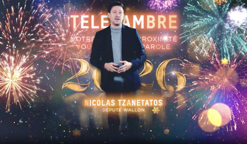 VOEUX 2026 : Nicolas TZANETATOS, Député Wallon