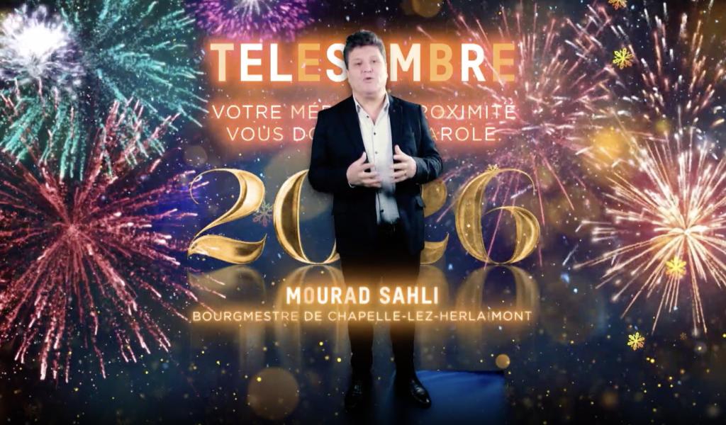 VOEUX 2026 : Mourad SAHLI, Bourgmestre de Chapelle-lez-Herlaimont