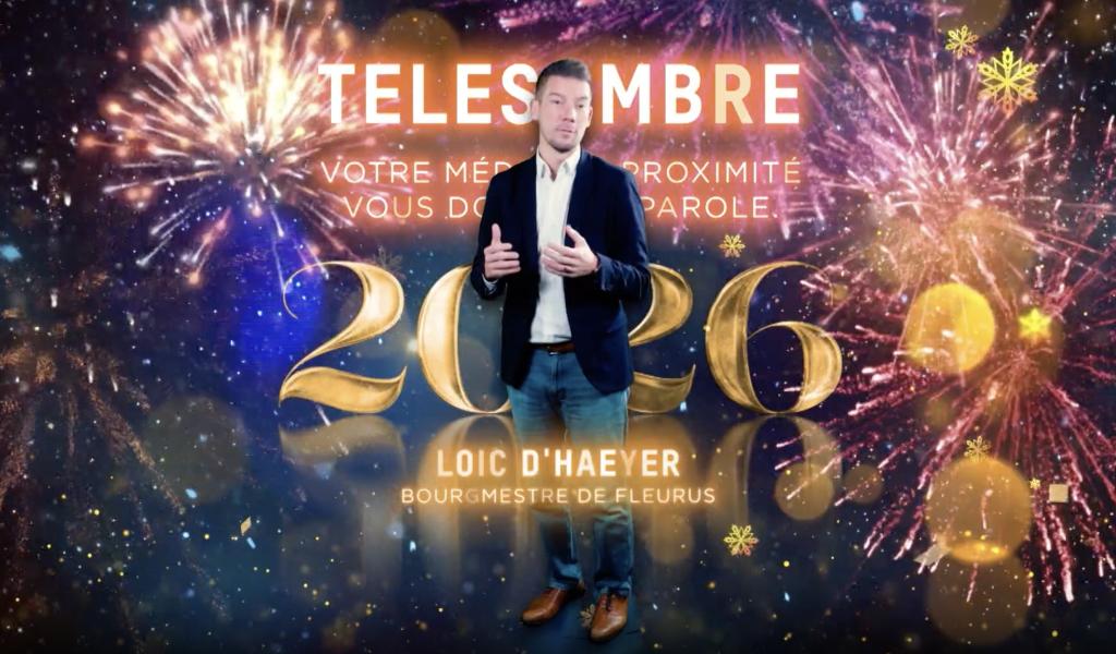 VOEUX 2026 : Loïc D'HAEYER, Bourgmestre de Fleurus