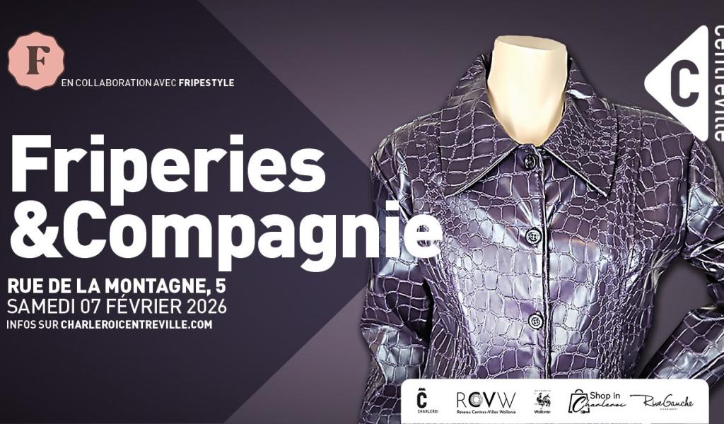 La première édition de Friperies & Compagnie, une journée dédiée au vintage et à l’upcycling