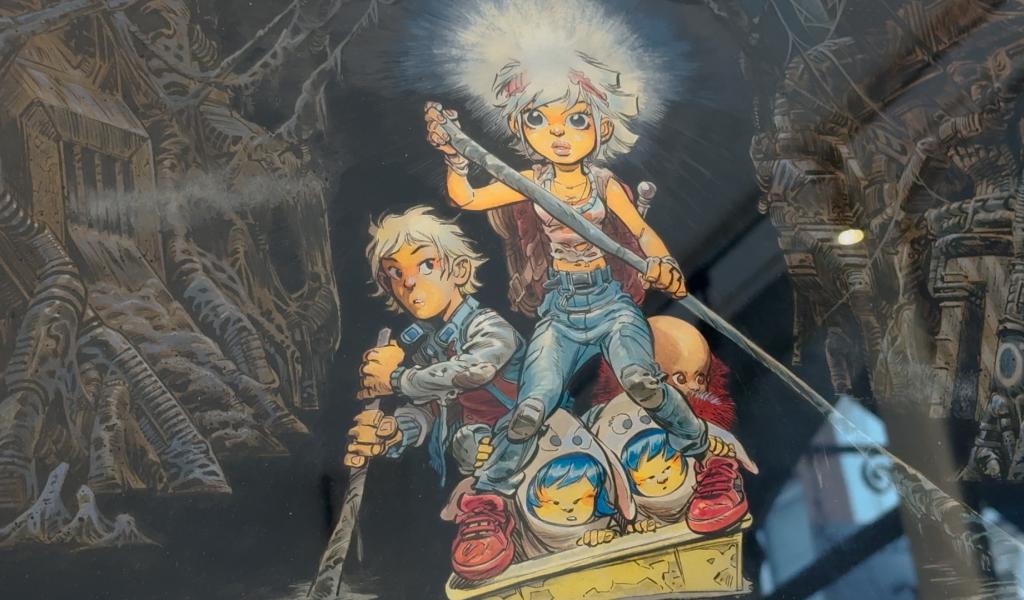 "Dehors": une bande dessinée qui imagine l’humanité sous les ruines