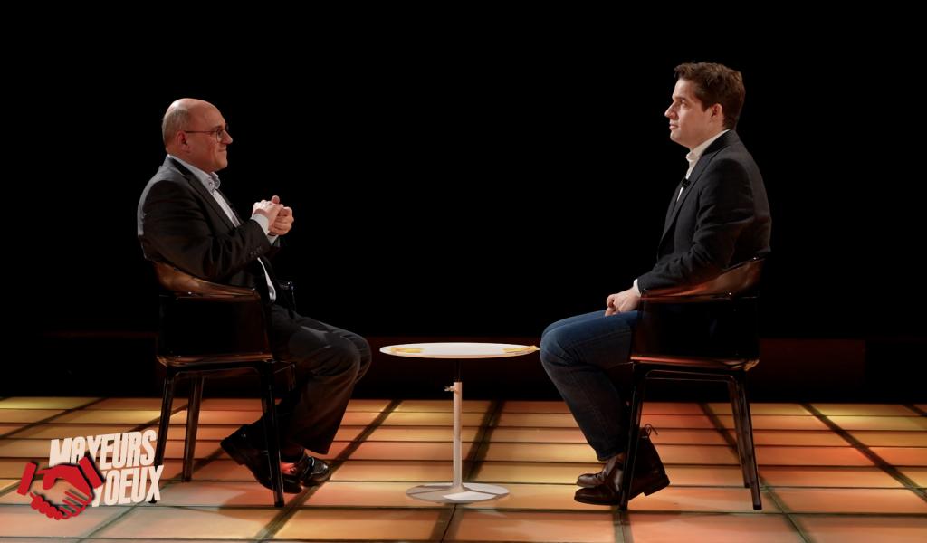 Mayeurs Voeux : Thomas Dermine (Charleroi) - Philippe Knaepen (Pont-à-Celles)