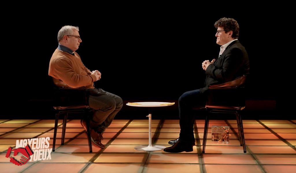 Mayeurs Voeux : Mourad Sahli (Chapelle-lez-Herlaimont)  -  Tanguy Dardenne (Chimay)