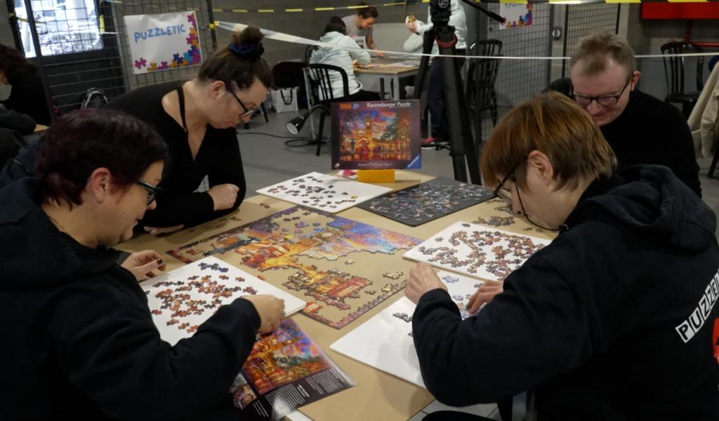 Gerpinnes :  succès pour les 12 heures de puzzle