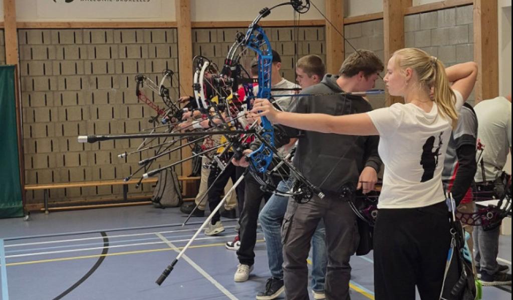 Loverval accueillera le Championnat de Belgique Indoor de tir à l’arc 2026