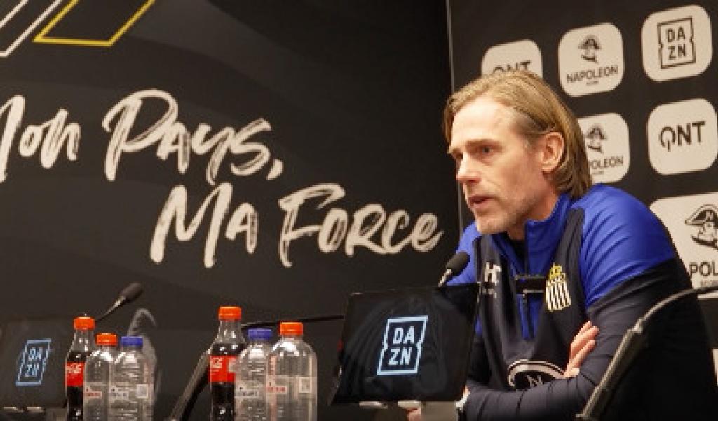Sporting-Cercle de Bruges: la préface du match, avec Hans Cornelis