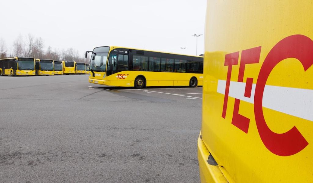 Fin de la grève et reprise générale du travail sur le réseau du TEC dans toute la Wallonie