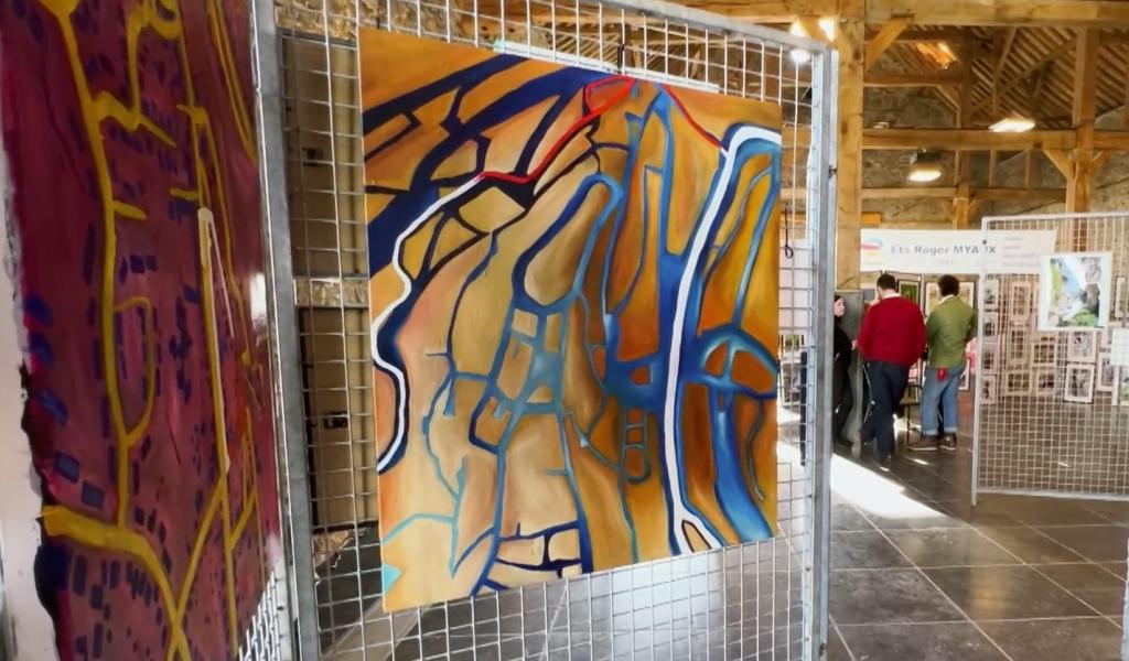 À la Distillerie, Marie partage son art pour la bonne cause