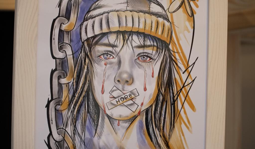 Découverte d'une exposition éphémère de tatouages au CEME de Dampremy