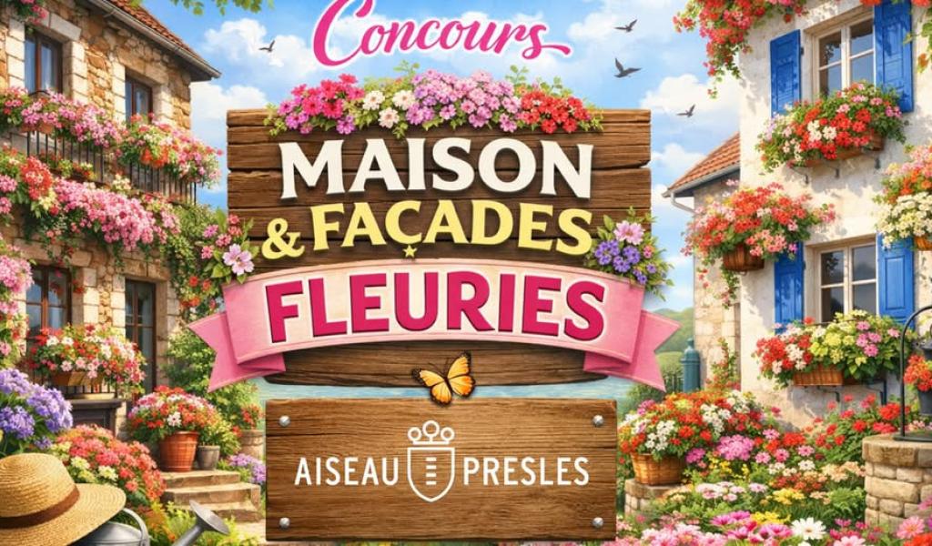 Aiseau-Presles: Participez au concours des Maisons et Façades Fleuries !