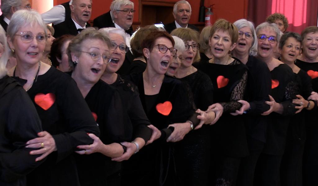 C Local : La Sarteline chante pour la Conférence St Vincent de Paul d'Erquelinnes