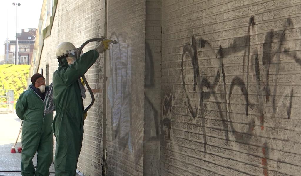 Charleroi lance une vaste opération anti-tags au centre-ville