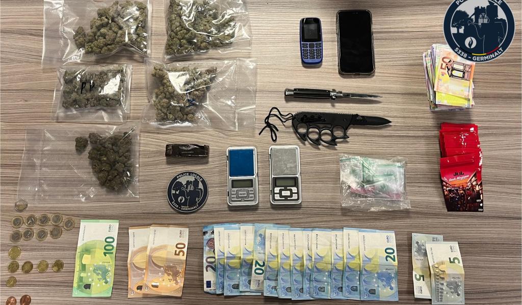 Joli coup de filet de la police locale Germinalt