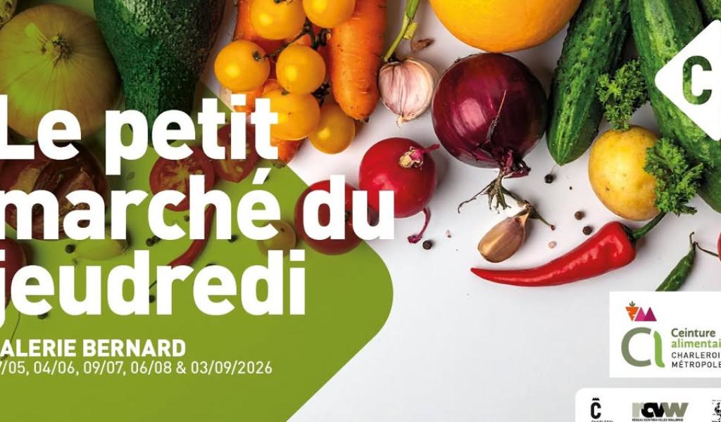 Le local s'invite en ville avec son petit marché du jeudredi