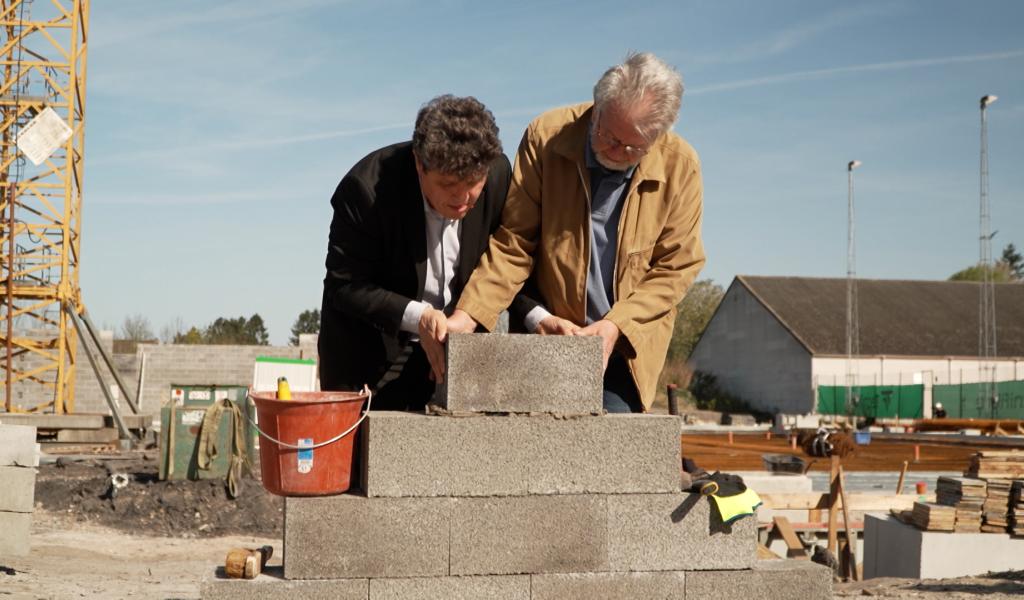 Chapelle-lez-Herlaimont : une école moderne et écologique en construction