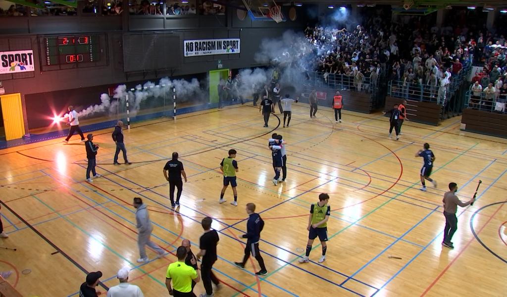 Le Futsal My Cars Charleroi a craqué face à son rival
