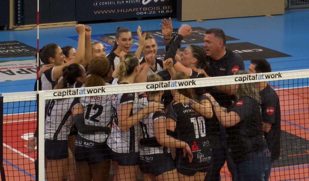 Tchalou se régale mais Charleroi enlève le golden set