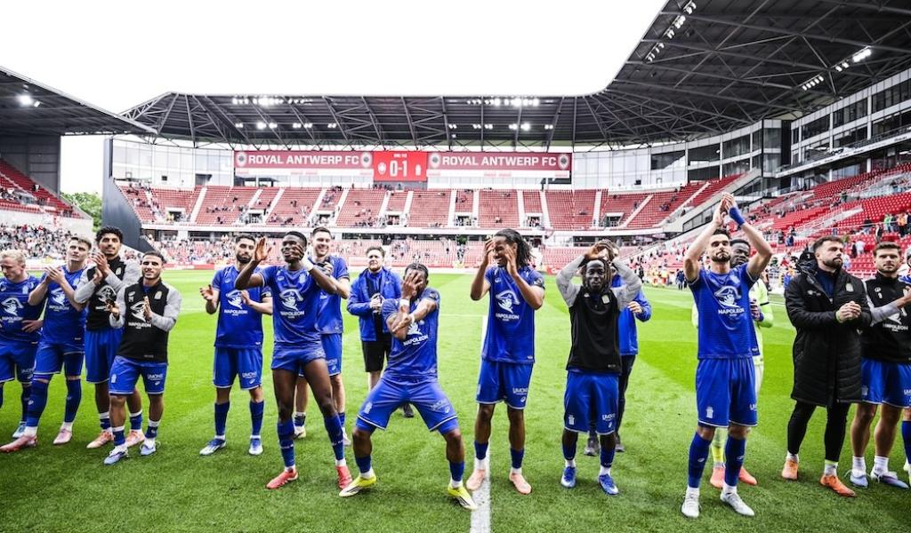 Jupiler Pro League : Charleroi s'impose 0-1 à l'Antwerp et poursuit ses excellents playoffs