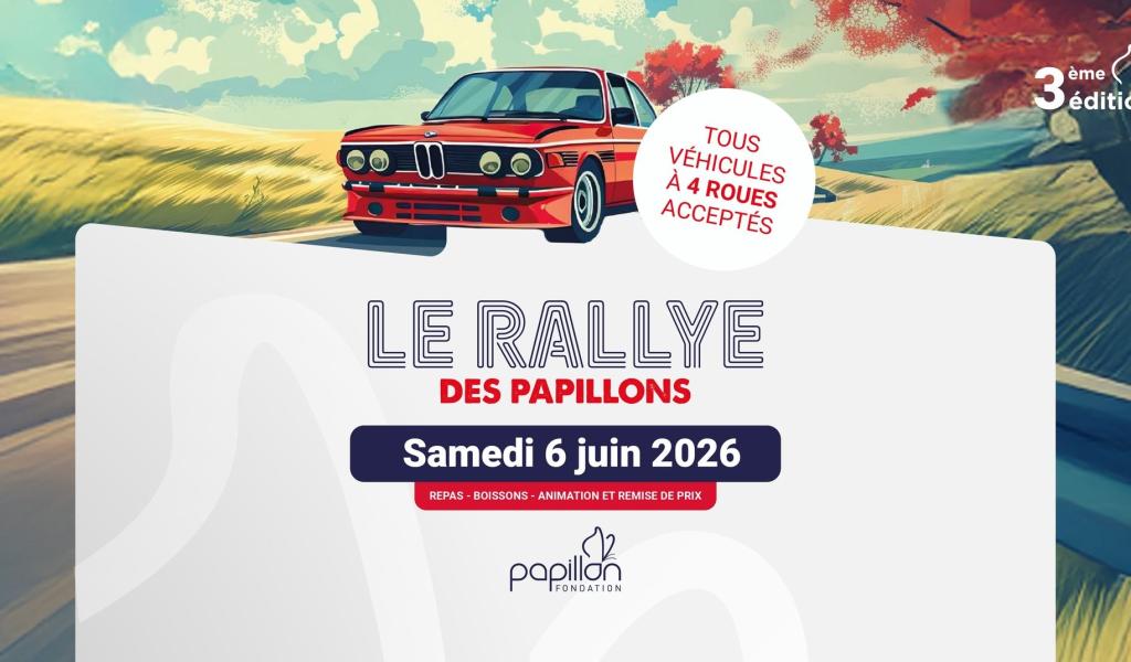 Solidarité : La 3ème édition du Rallye des Papillons arrive bientôt