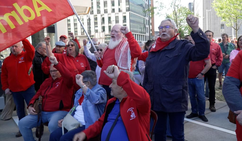 1 er mai: La FGTB Charleroi & Sud-Hainaut tire à boulets rouges sur les gouvernements