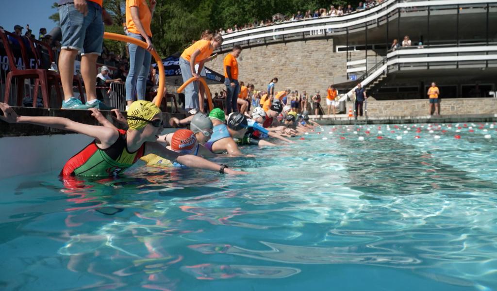 360 jeunes ont participé au Triathlon Vert de Charleroi