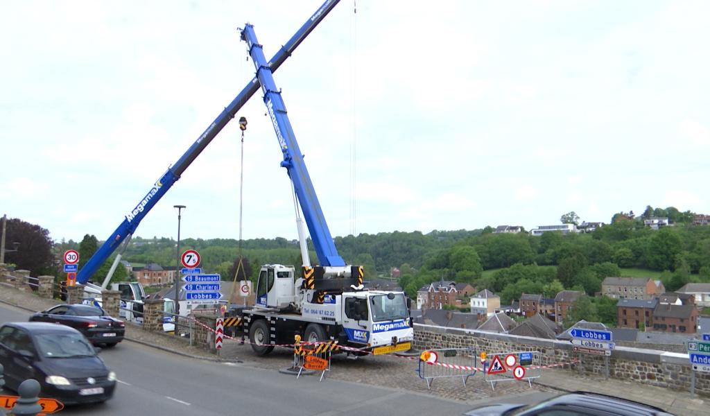 Des travaux d’urgence en pleine préparation de la Saint-Roch à Thuin