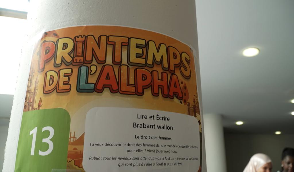 Le Printemps de l'Alpha 2026 de l'asbl Lire et Écrire s'est déroulé à Charleroi