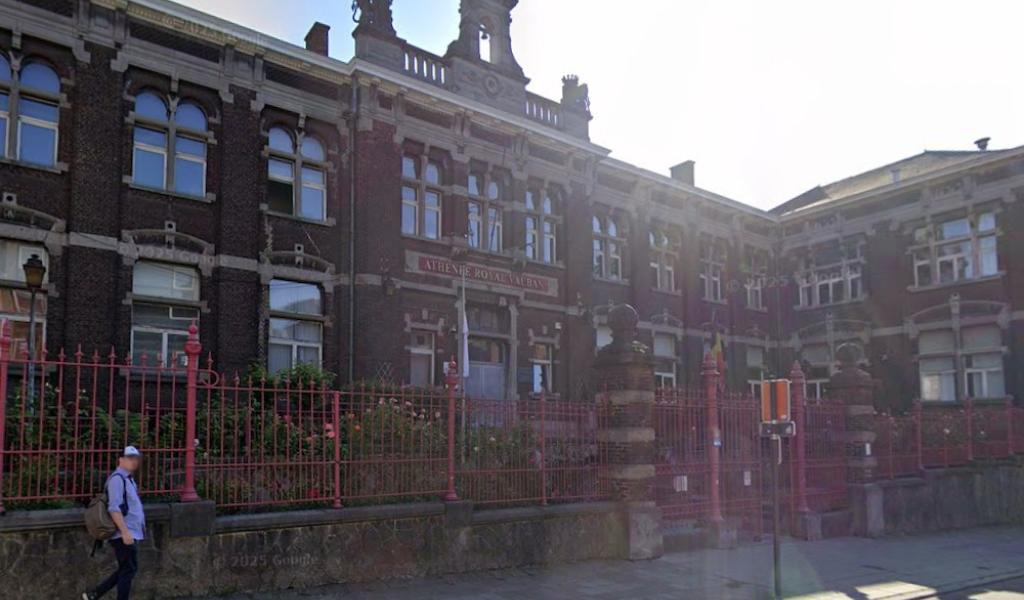 Les enseignants de l'athénée royal Vauban étaient en grève ce vendredi matin