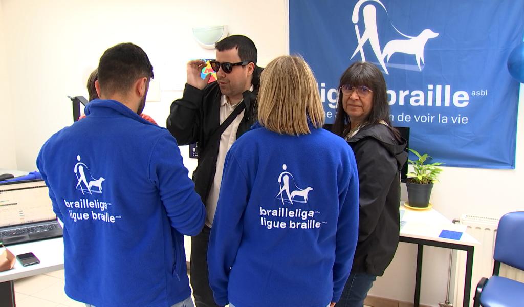 L'antenne carolo de la Ligue Braille a ouvert ses portes au public