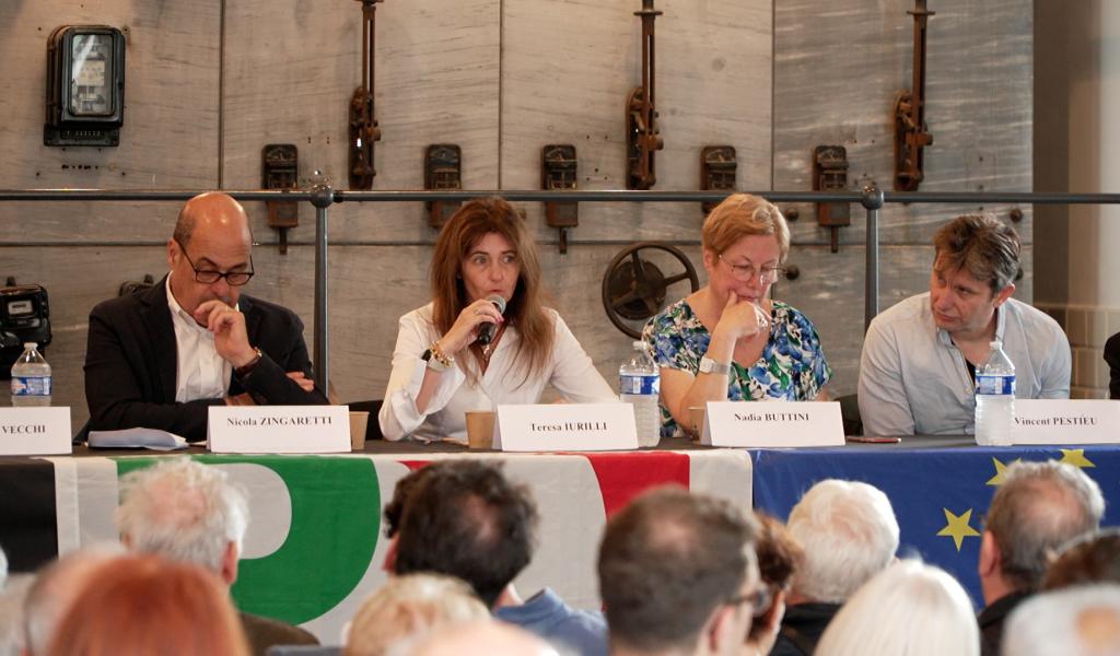 La Fédération belge du Parti Démocratique italien était réunie au Bois du Cazier