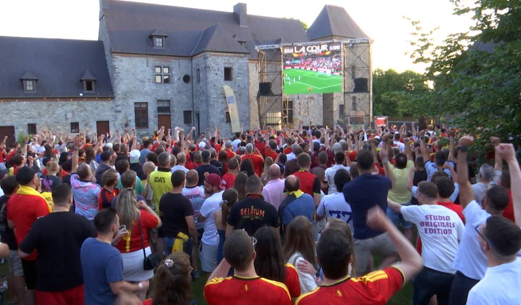Ragnies : un réveil aux aurores pour soutenir les Diables Rouges
