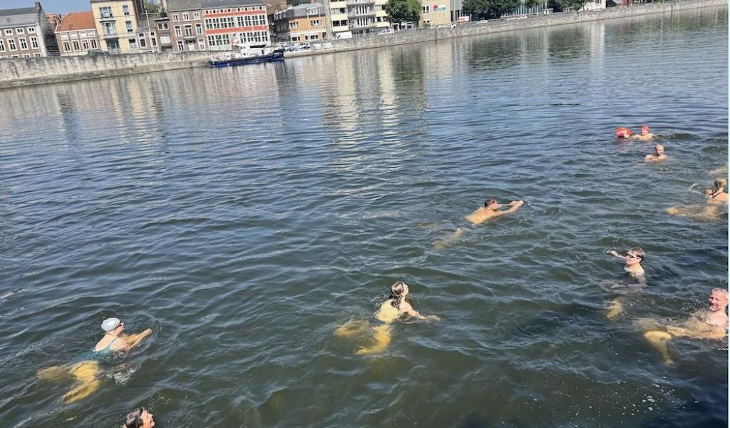Les Belges invités à plonger dans les rivières pour réclamer une eau plus propre