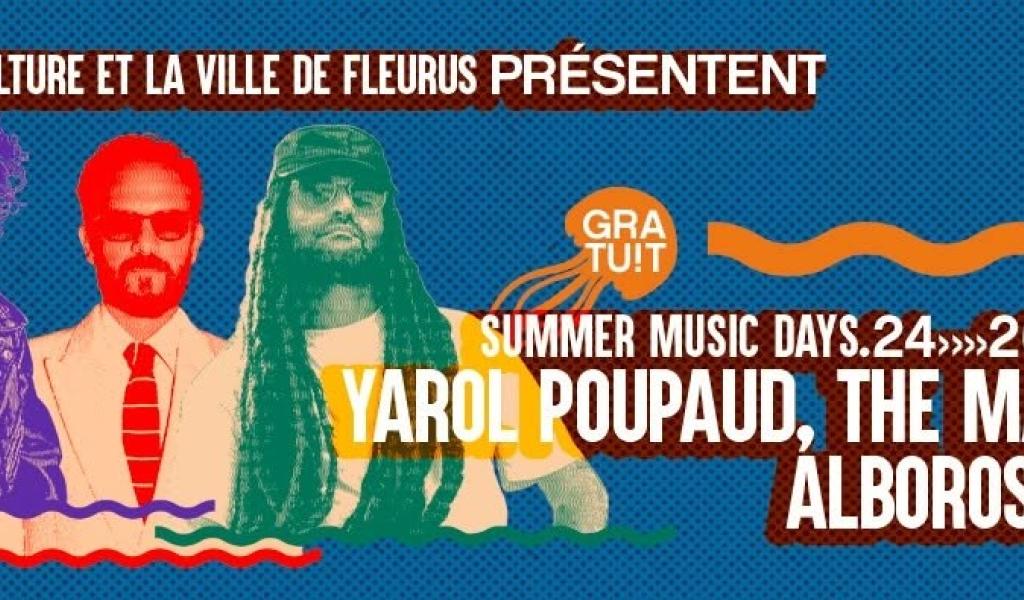 Summer Music Days les 24,25 et 26 juillet à Fleurus