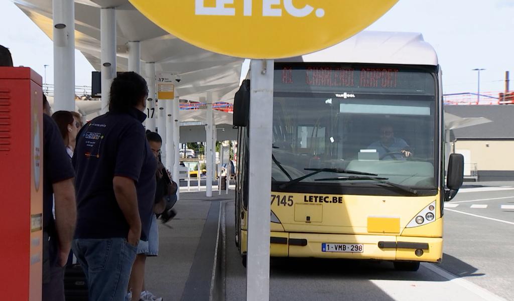 LETEC double son offre vers l'aéroport à partir de la gare de Charleroi Central