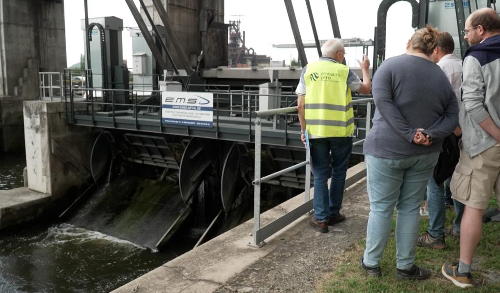 Émissions Zéro : visite guidée au coeur des centrales hydroélectriques de Charleroi !