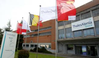 Pertes d'emplois chez Thales Alenia Space : Arrêt de travail sur le site carolo de Thales Alenia Space
