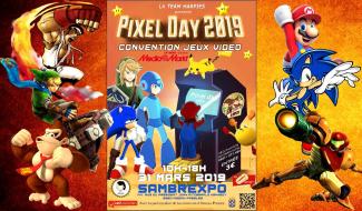 Ce dimanche c'est le Pixel Day, la plus grande bourse de retro gaming du Bénélux