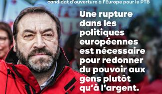 Antonio Cocciolo sera candidat sur la liste européenne du PTB