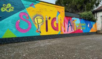 Charleroi : un projet graphique, artistique et participatif concrétisé à l’école du Spignat